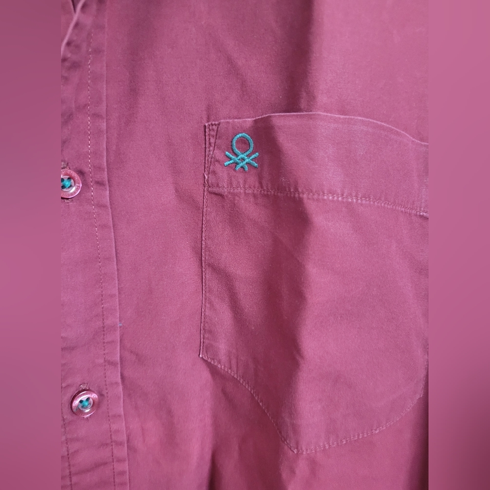 ❤️❤️❤️Men's Benetton Shirt - Picture 4 of 12